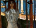 la voz noche de verano 1896 Edvard Munch Expresionismo